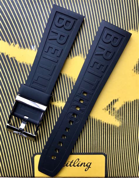 breitling diver pro rubber strap black|Black Diver Pro Rubber Strap .